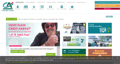 Desktop Screenshot of ca-centreouest.fr
