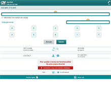 Tablet Screenshot of m.ca-centreouest.fr